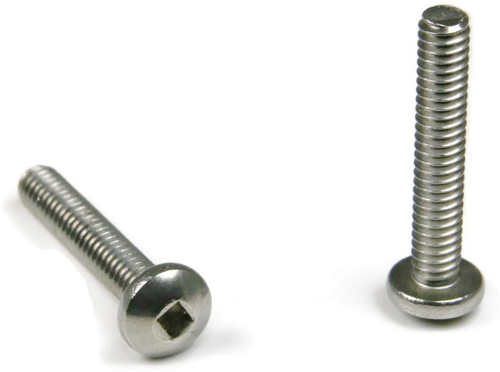 Stainless Steel Square Drive Pan Head Machine Screw 1032 x 1/2", Qty 50